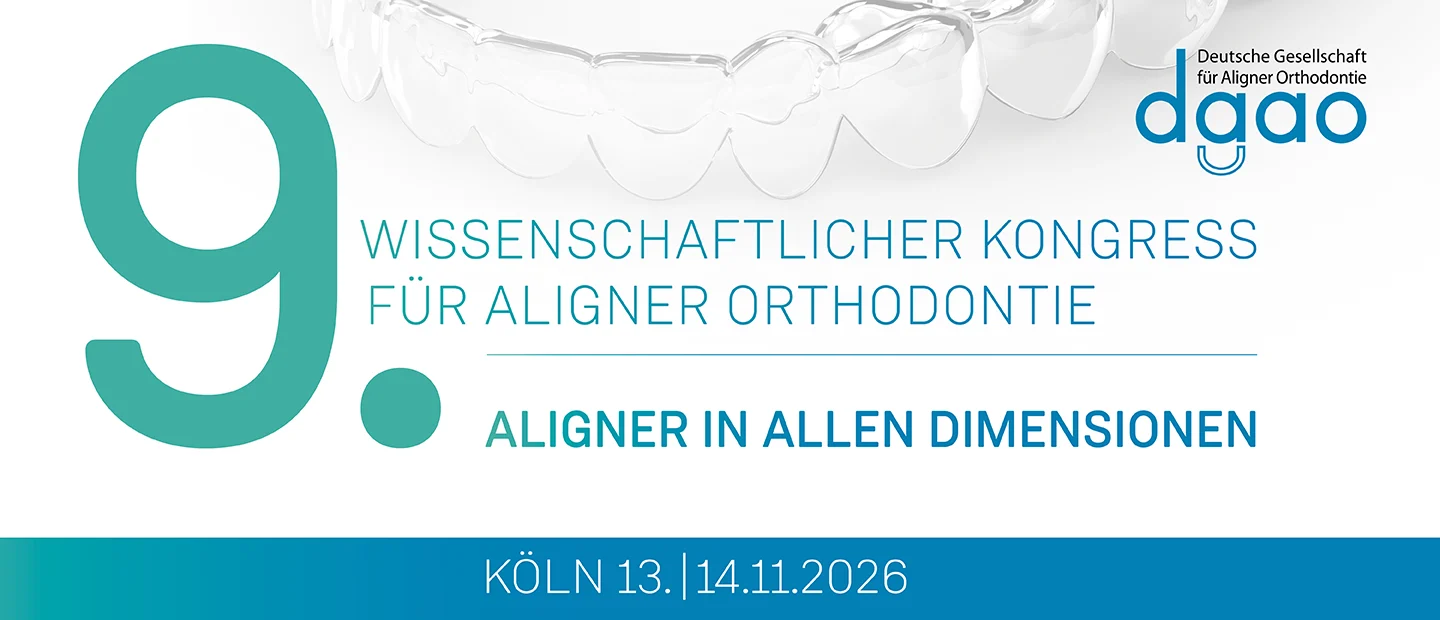 DGAO Aligner Kongress 2026