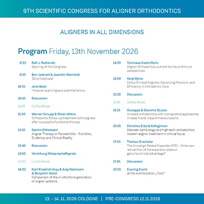 Programmheft DGAO Kongress 2026